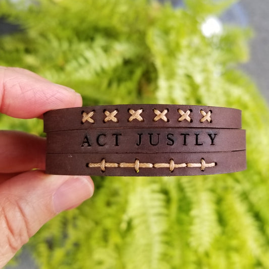 Leather Wristband